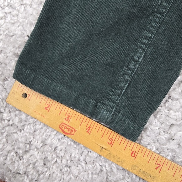 Stio Rivet Corduroy Pants Womens 6 Regular Green Organic Cotton Stretch Casual - Picture 12 of 13